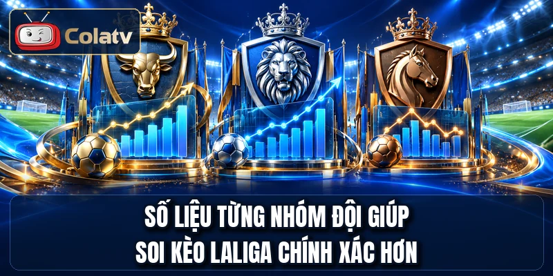 Số liệu từng nhóm đội giúp soi kèo LaLiga chính xác hơn