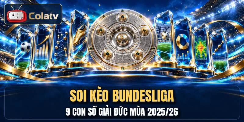 Soi Kèo Bundesliga - 9 Con Số Giải Đức Mùa 2025/26